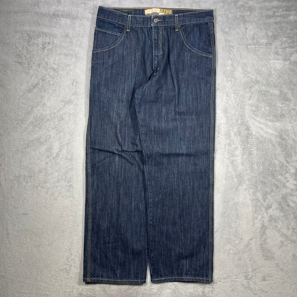 Levi's SilverTab Oversized Utility Jeans Mens 34x34(31.5)Blue Vintage Y2K Baggy